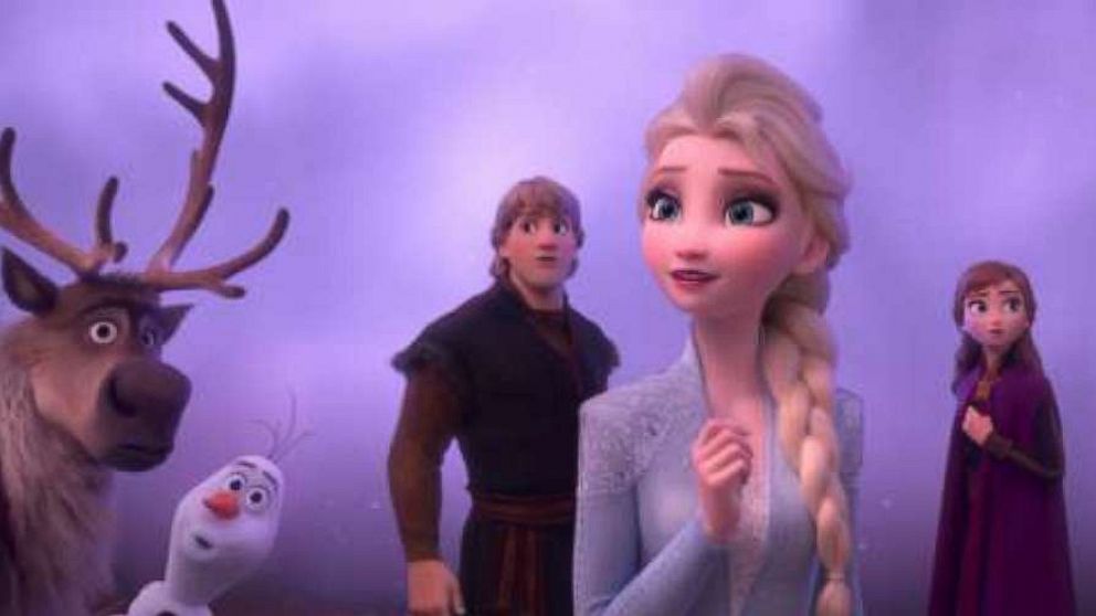 PHOTO: In Walt Disney Animation Studios' "Frozen 2, Elsa, Anna, Kristoff, Olaf and Sven journey far beyond the gates of Arendelle in search of answers.