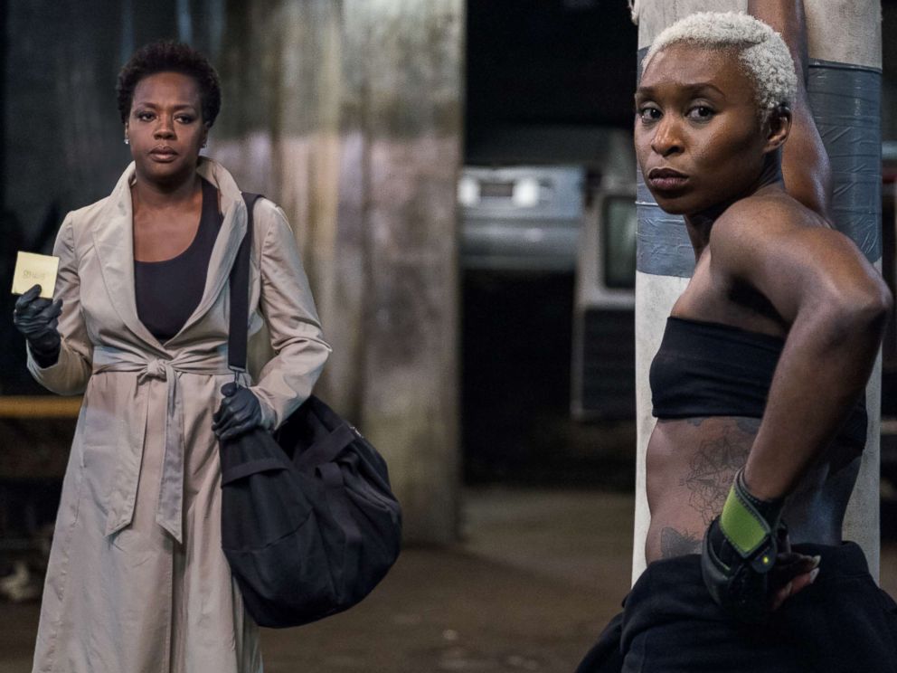 PHOTO: Viola Davis and Cythia Erivo in a scene from Widows.