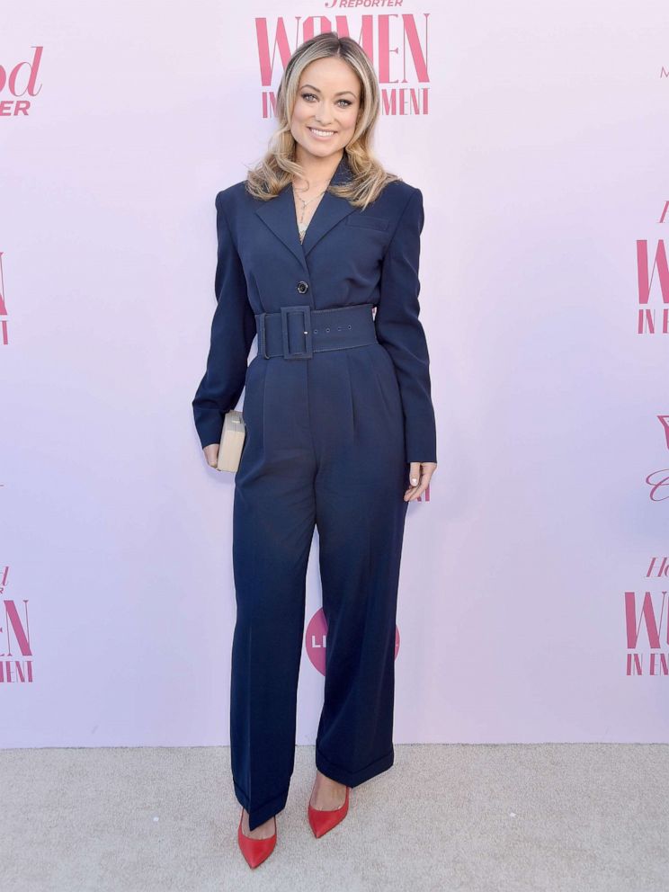 PHOTO: Olivia Wilde arrives at The Hollywood Reporter's Annual Women in Entertainment Breakfast Gala at Milk Studios on December 11, 2019 in Hollywood, California.