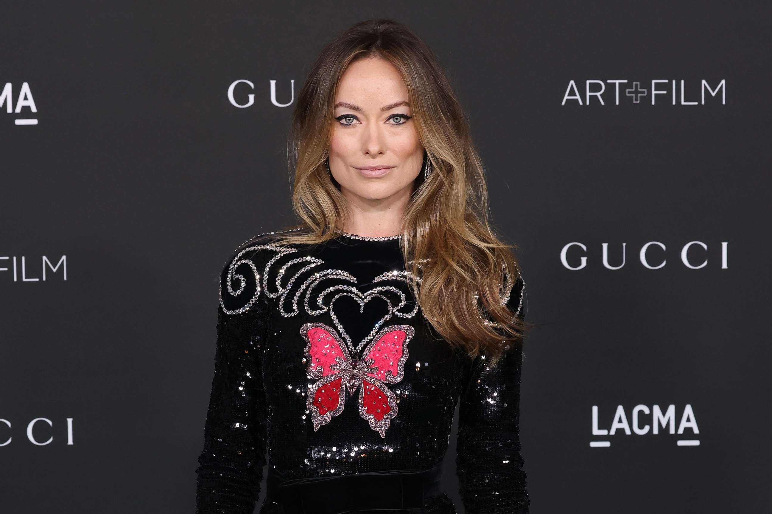 PHOTO: Olivia Wilde at Los Angeles County Museum of Art on Nov. 6, 2021 in Los Angeles.