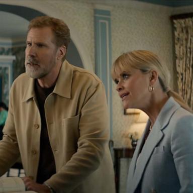 PHOTO: Will Ferrell and Reese Witherspoon in a screengrab from "You’re Cordially Invited" official movie teaser, from Prime Video.