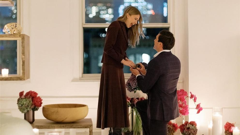 PHOTO: Will Reeve and Amanda Rubin got engaged on Friday in New York City.