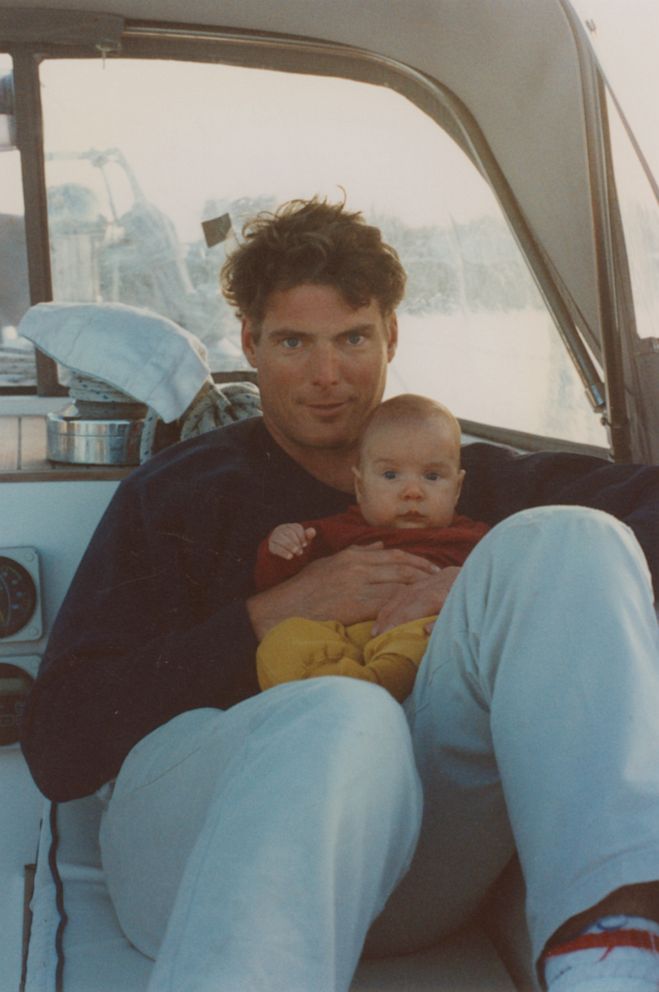 PHOTO: ABC News' Will Reeve is pictured as a baby with his late father, Christopher Reeve.
