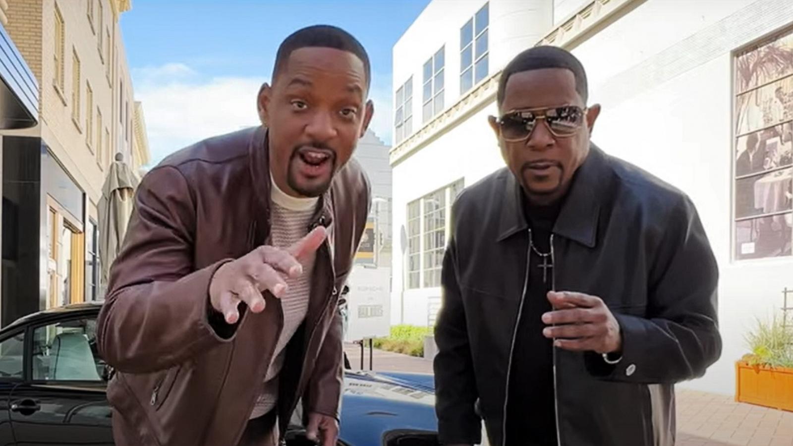 PHOTO: Will Smith and Martin Lawrence are shown in a scene from the trailer for the movie "Bad Boys: Ride or Die."