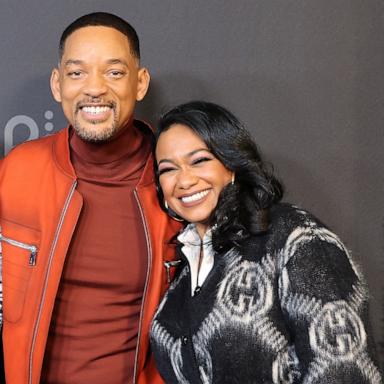 PHOTO: In this Feb. 9, 2022, file photo, Will Smith, and Tatyana Ali are shown at a premiere in Santa Monica, Calif.