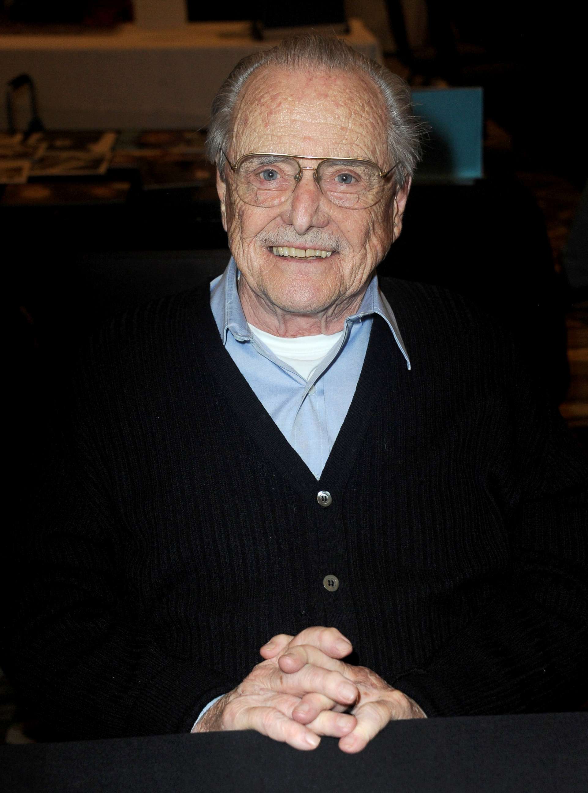 PHOTO: William Daniels attends The Hollywood Show held at Westin LAX Hotel, Feb. 10, 2018, in Los Angeles.