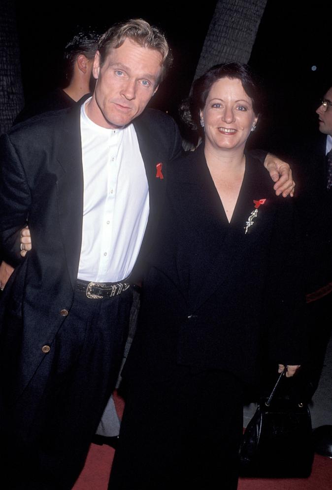 PHOTO: In this Sept. 22, 1994, file photo, actor William Sadler and wife Marni Joan Bakst attend a premiere in Beverly Hills, Calif.