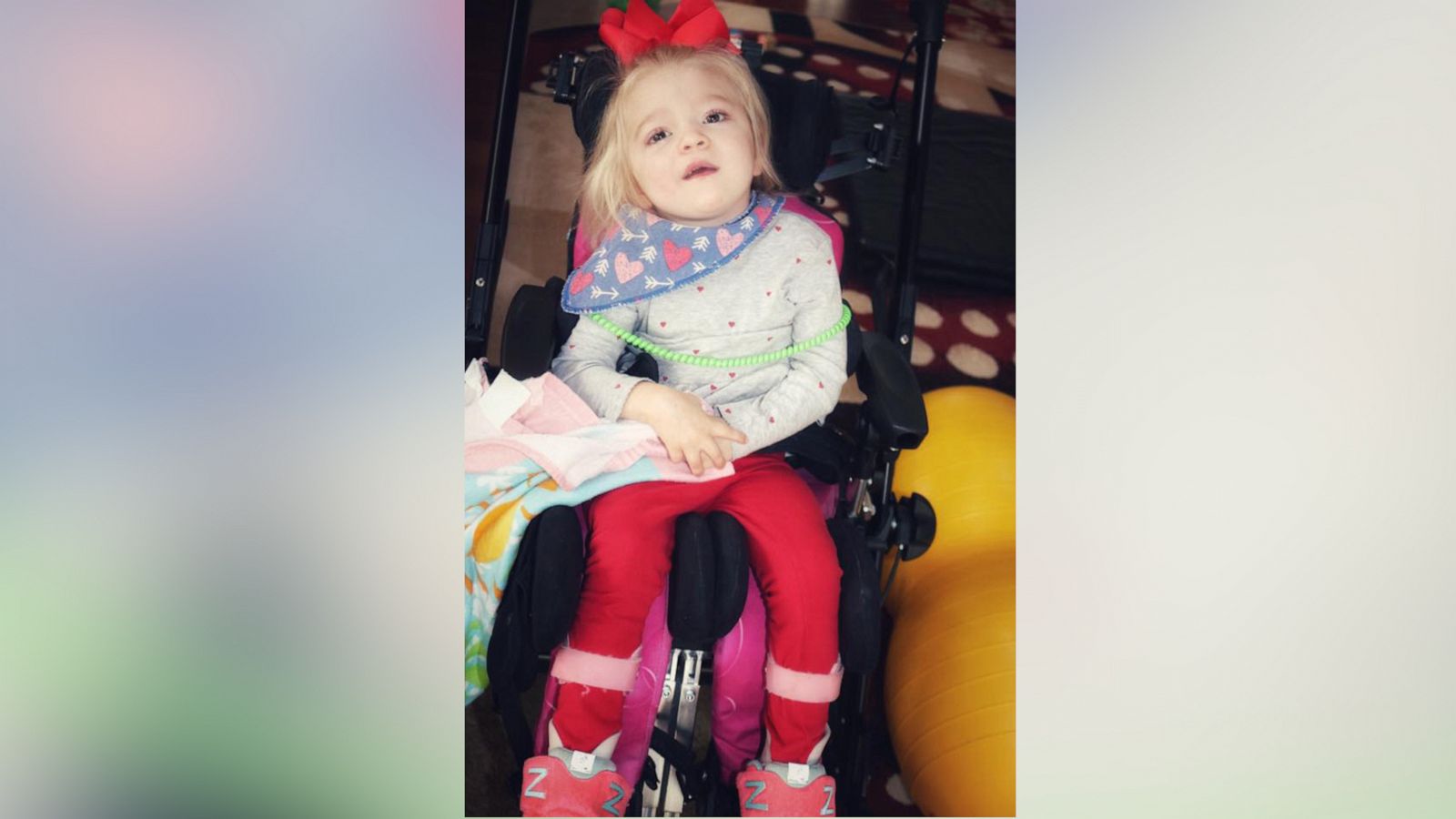 PHOTO: Willow Cannan, 6, was diagnosed with the rare genetic disease, Multiple Sulfatase Deficiency. She is pictured in her wheelchair.