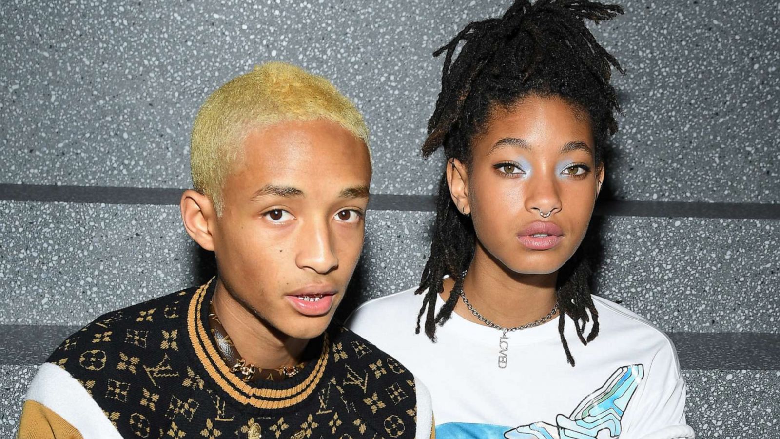 PHOTO: In this March 5, 2019, file photo, Jaden Smith and Willow Smith attend the Louis Vuitton show as part of the Paris Fashion Week Womenswear Fall/Winter 2019/2020 in Paris.