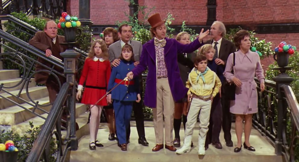 PHOTO: Gene Wilder and the cast of the film appear in the 1971 classic, "Willy Wonka and the Chocolate Factory."