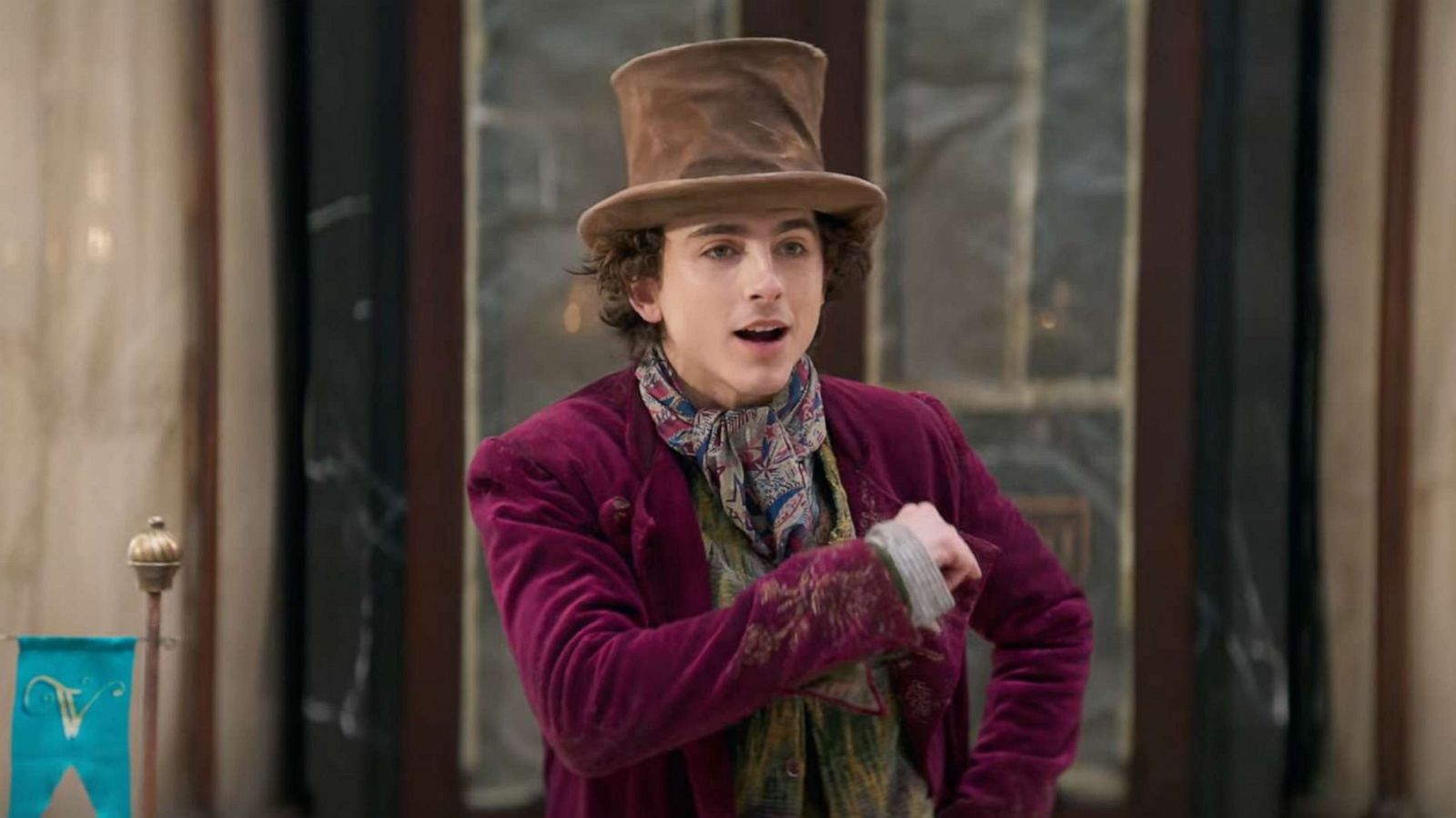 Timothée Chalamet shows us a world of pure imagination in new