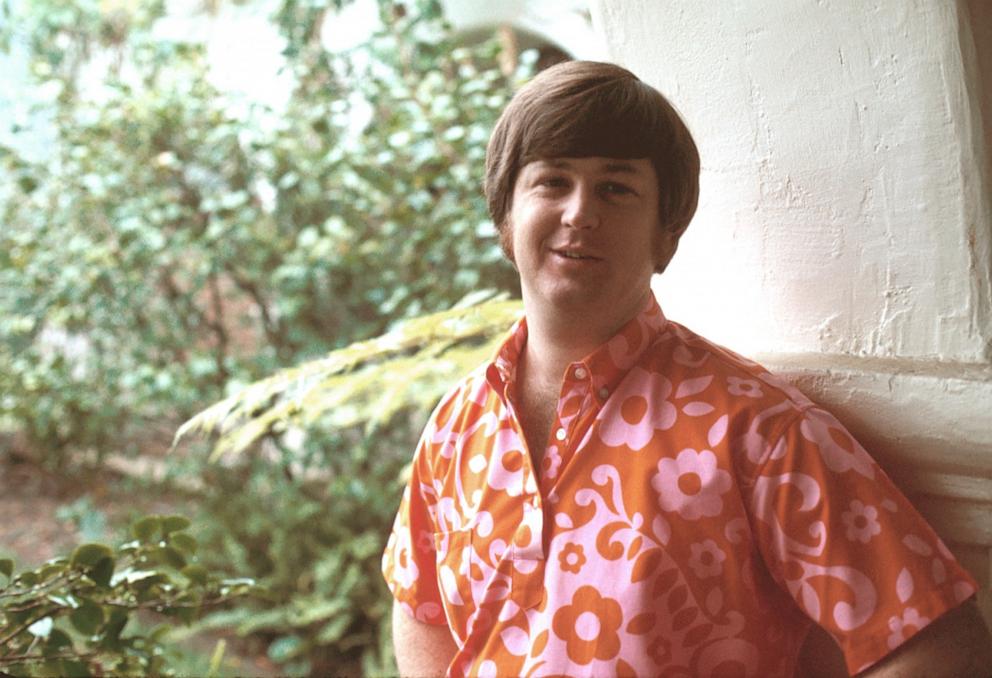 PHOTO: Band leader Brian Wilson of the rock and roll band "The Beach Boys" poses for a portrait in 1968 in Los Angeles.
