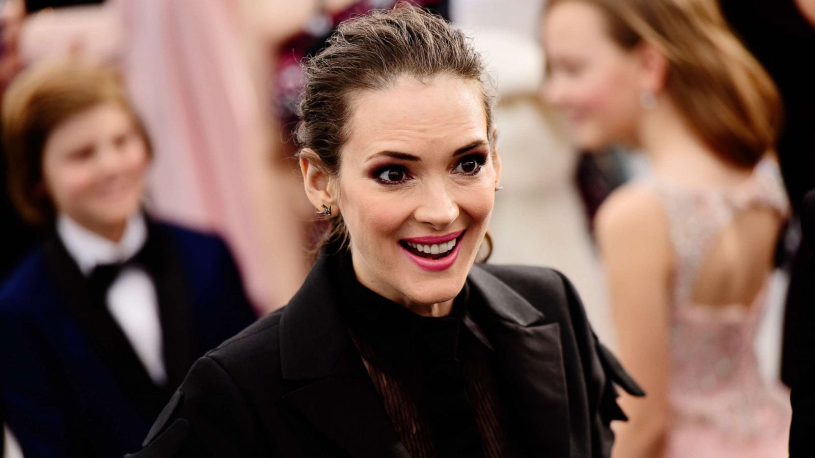 PHOTO: Actress Winona Ryder attends the 26th annual Screen Actors' Guild Awards at The Shrine Auditorium in Los Angeles, Jan. 19, 2020.