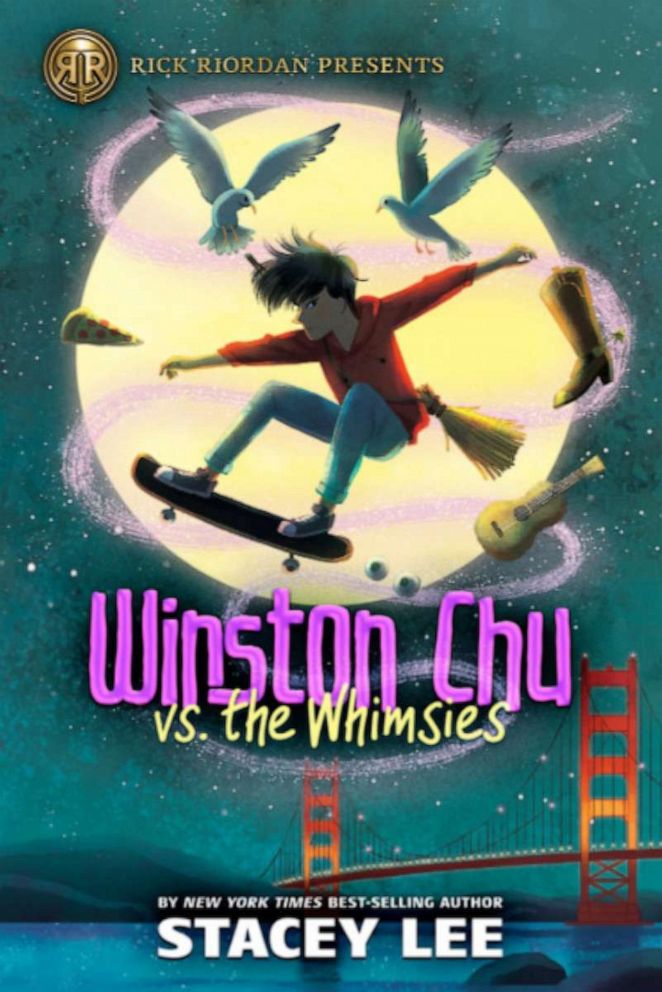 PHOTO: The book cover of "Winston Chu vs. the Whimsies" by Stacey Lee.