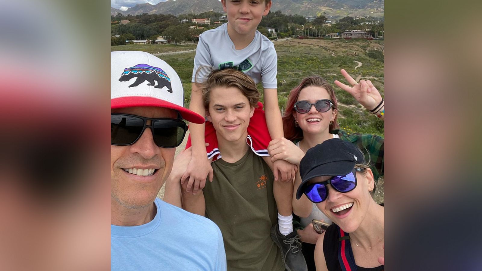 PHOTO: Reese Witherspoon posted this image of her family to her Instagram account in celebration of her husband, Jim Toth's birthday.