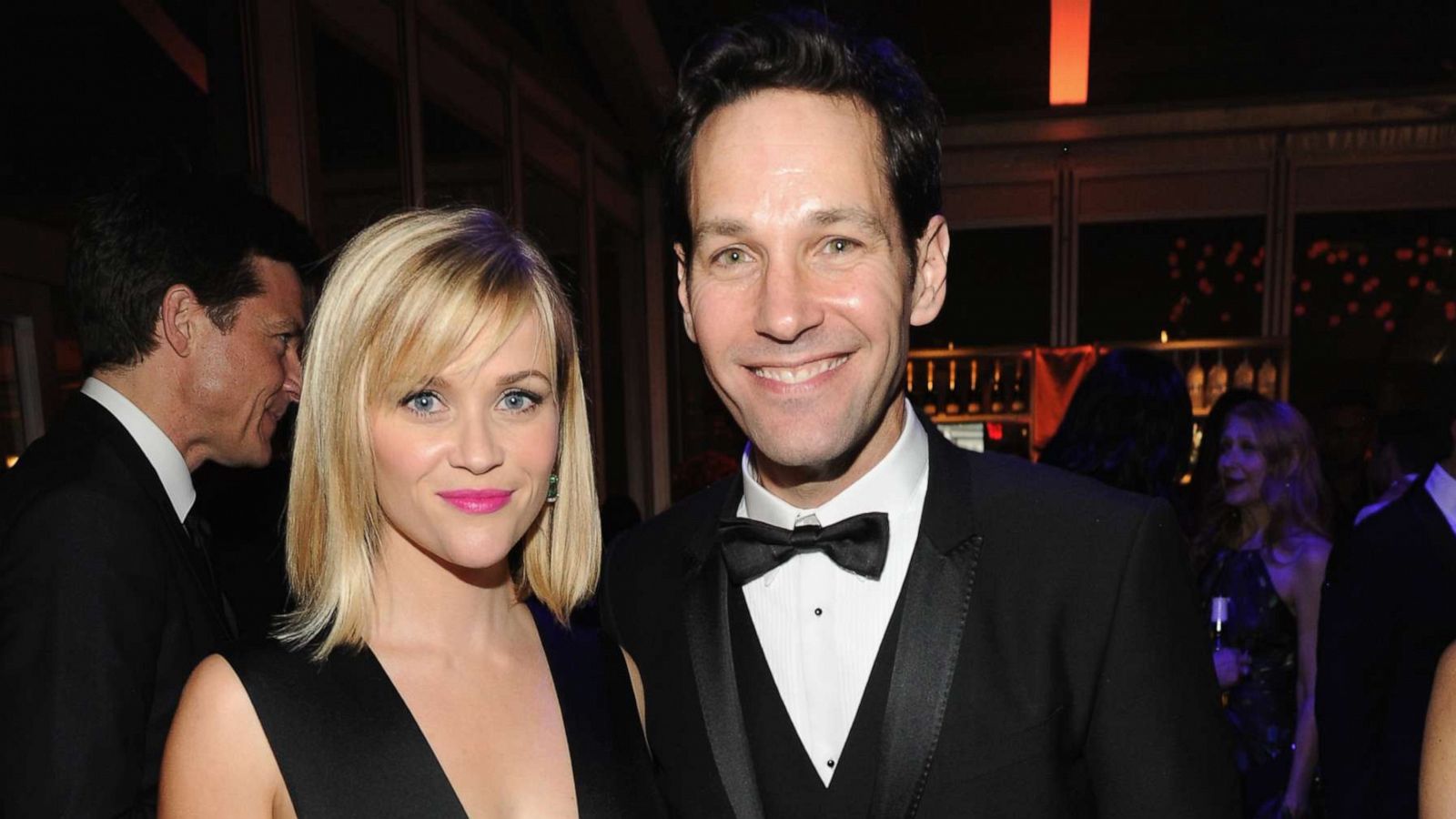 PHOTO: Reese Witherspoon and Paul Rudd attend the 2014 Vanity Fair Oscar Party Hosted By Graydon Carter, March 2, 2014, in West Hollywood, Calif.