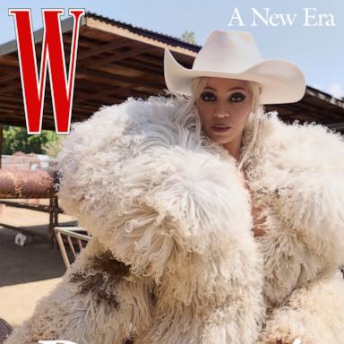 Beyoncé poses as the star of W Magazine's first digital cover. 