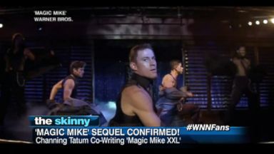 VIDEO: Channing Tatum is co-writing "Magic Mike XXL" and is also expected to reprise his role.