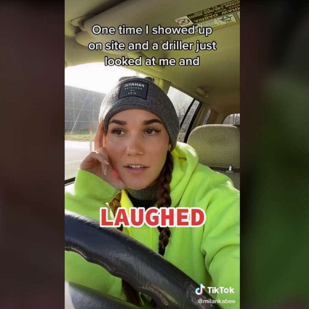 VIDEO: Woman calls out comments made to her at her construction job 