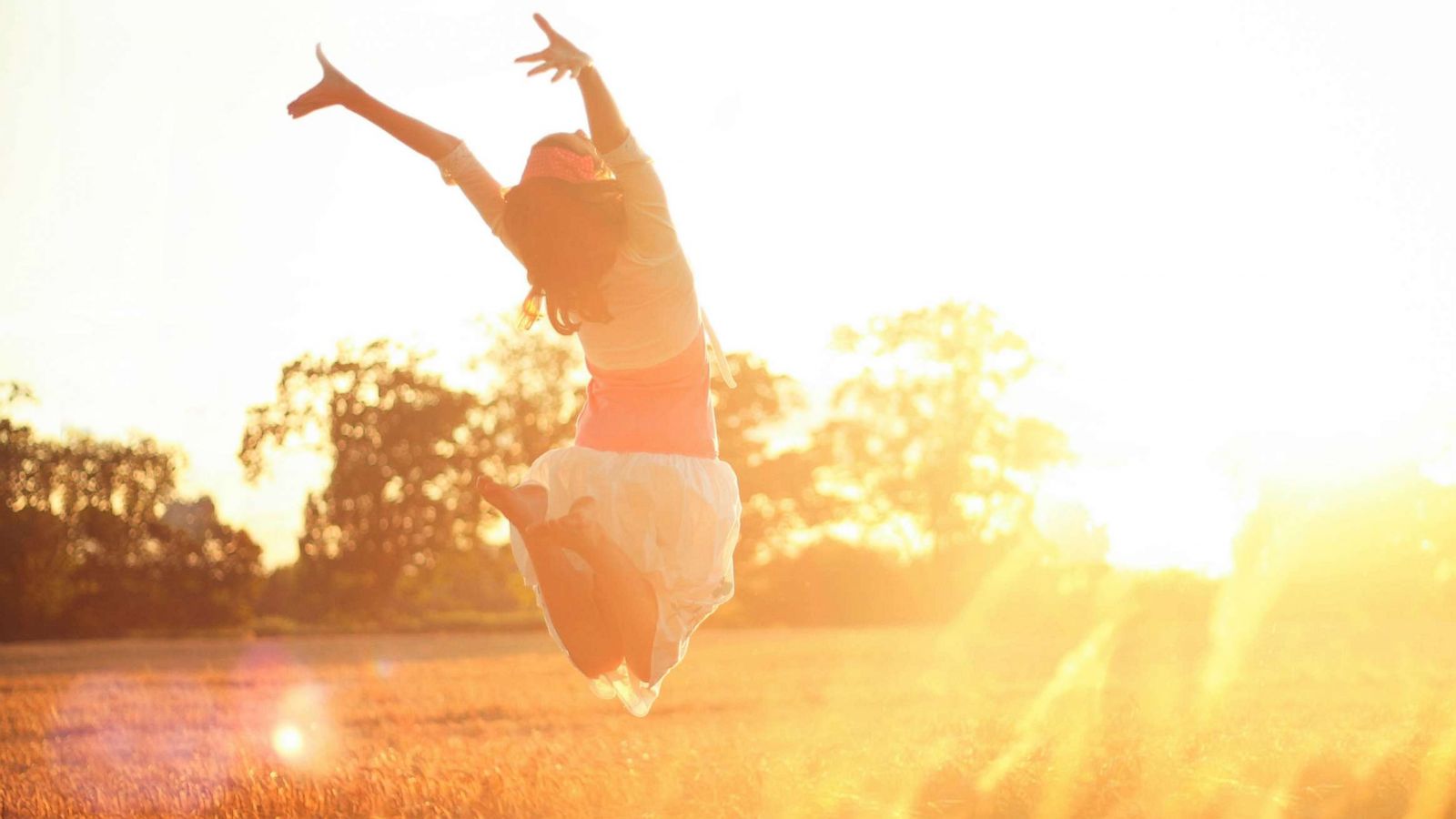 PHOTO: A woman jumps in this undated stock photo.