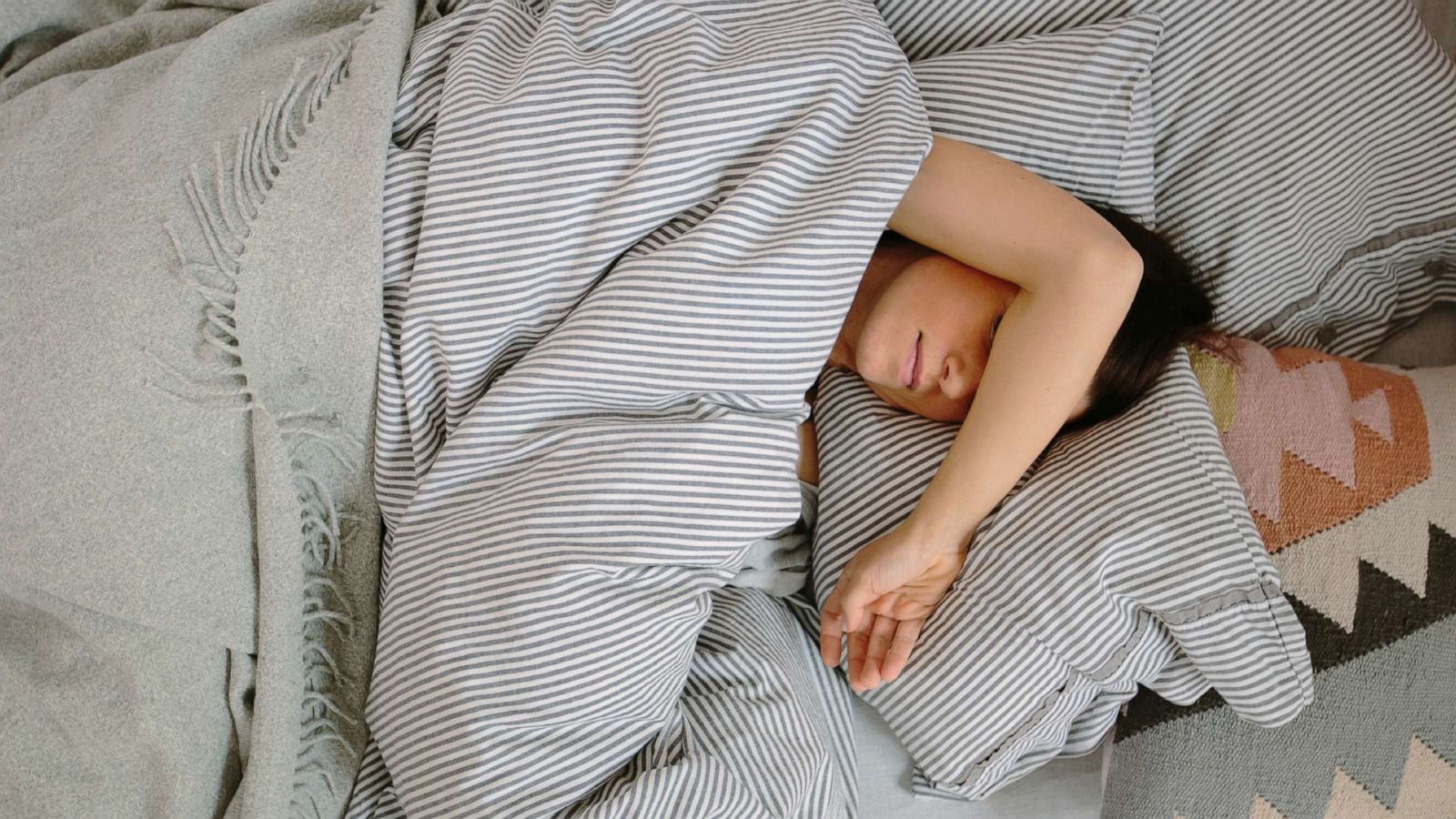 PHOTO: An undated stock photo shows a woman sleeping.