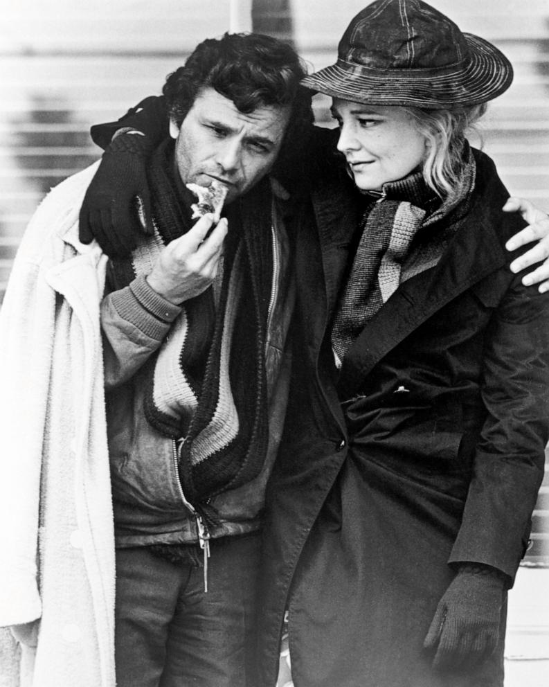 PHOTO: Peter Falk, as Nick Longhetti, and Gena Rowlands as Mabel Longhetti, in "A Woman Under The Influence."