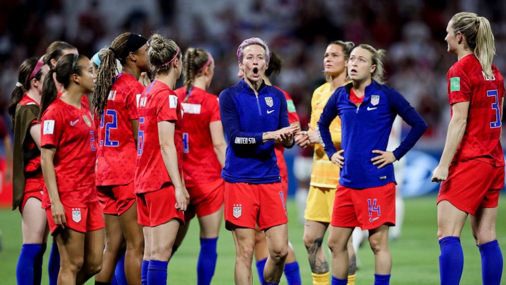 VIDEO: US soccer stars speak out ahead of Sunday's World Cup final