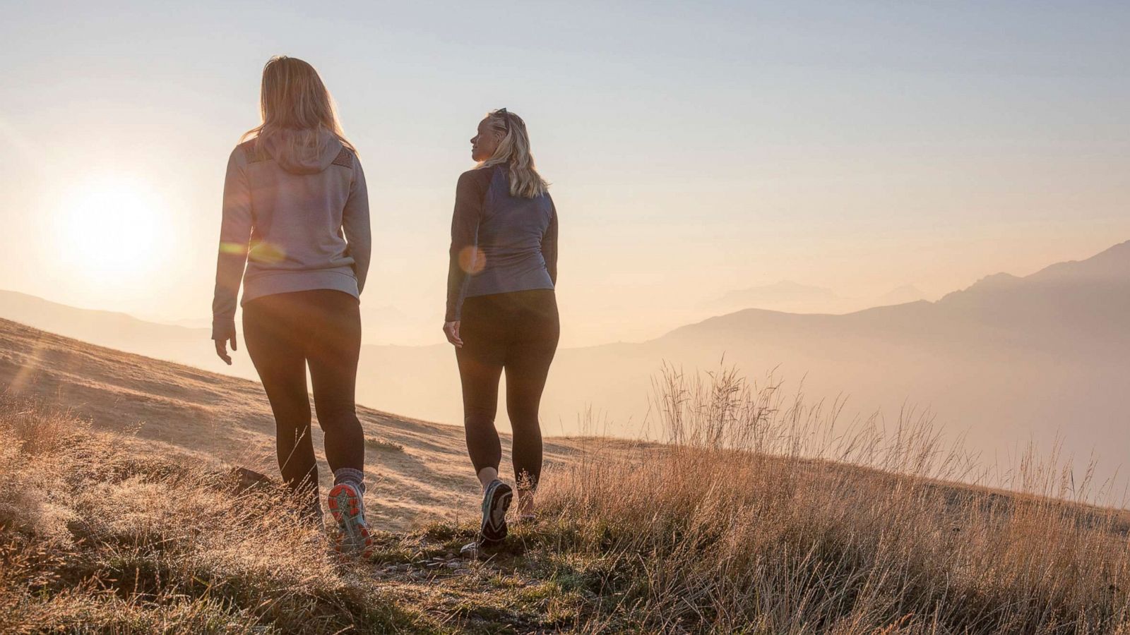 PHOTO: Stock photo of women walking.