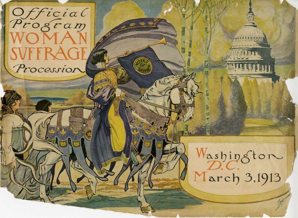 PHOTO: Official program - Woman suffrage procession, Washington, D.C. March 3, 1913