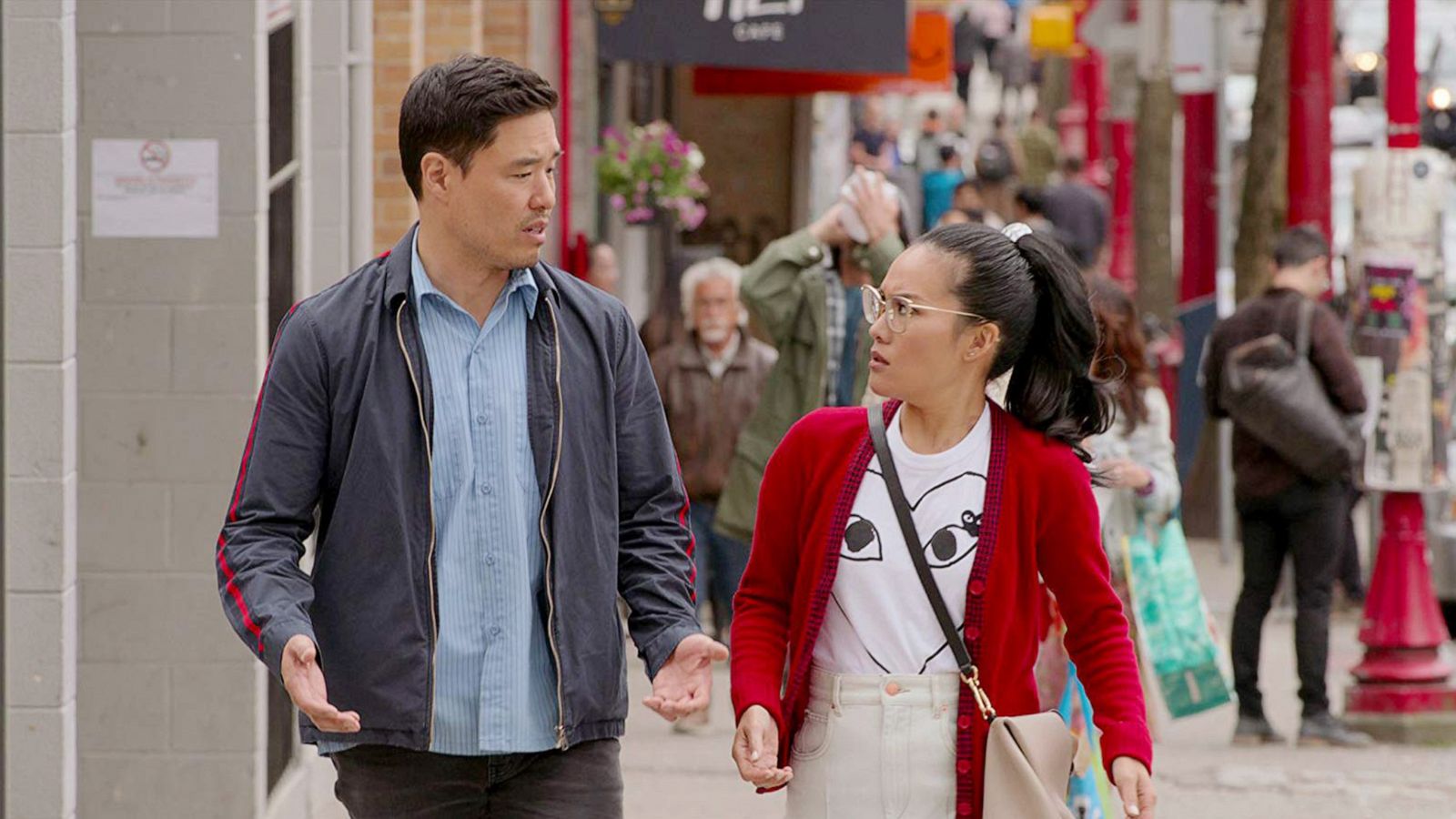 PHOTO: Ali Wong and Randall Park in a scene from "Always Be My Maybe."