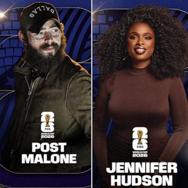 PHOTO: Post Malone, Jennifer Hudson and Tom Cruise are a few of the World Cup Closing Ceremony artists. 