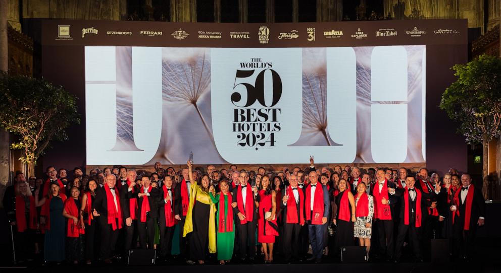 PHOTO: World's 50 Best Hotels awards list revealed 