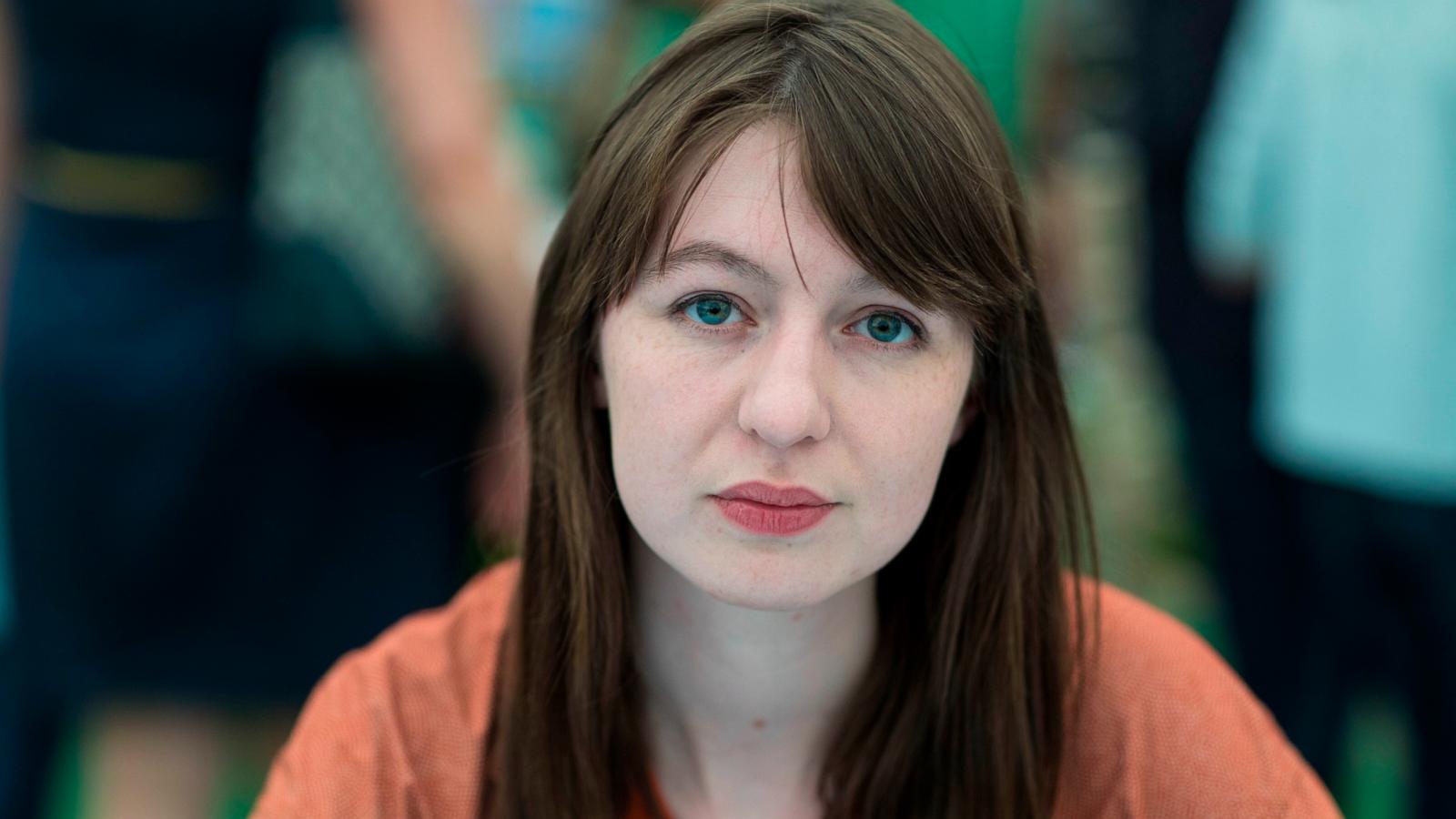 PHOTO: Sally Rooney, novelist, at the Hay Festival on May 28, 2017 in Hay on Wye, United Kingdom.