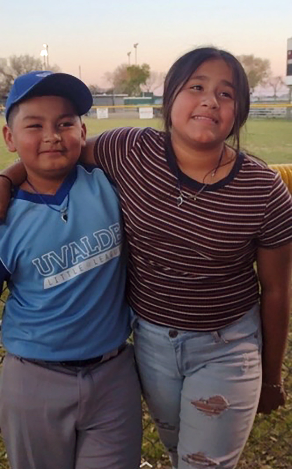 PHOTO: Xavier Lopez and Annabell Guadalupe Rodriguez, schoolmates and sweethearts, were both killed when a shooter attacked Uvalde Elementary School, May 24, 2022, in Uvalde, Texas.
