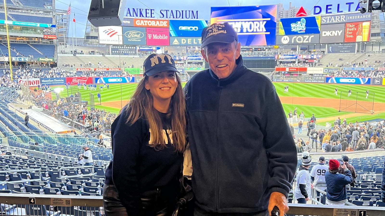 PHOTO: Jaymie DePalo and her father, Joe Baal.