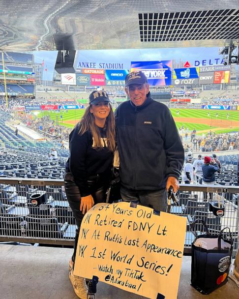 84-year-old retired firefighter watches Yankees win after World