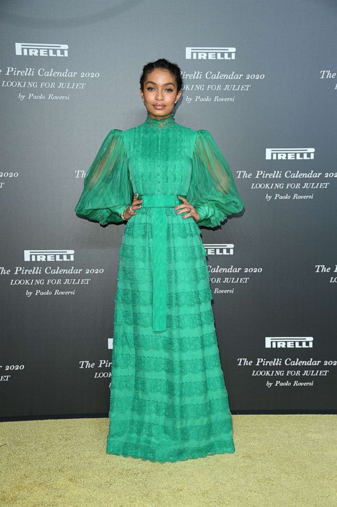 PHOTO: Yara Shahidi attends the presentation of the Pirelli 2020 Calendar "Looking For Juliet" at Teatro Filarmonico on Dec. 03, 2019, in Verona, Italy.