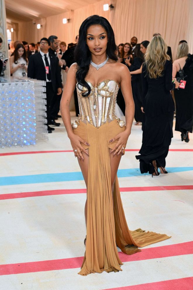 PHOTO: Actress Yara Shahidi attends The 2023 Met Gala Celebrating "Karl Lagerfeld: A Line Of Beauty" at The Metropolitan Museum of Art, May 01, 2023 in New York City.