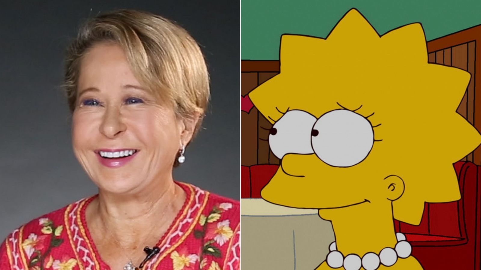 PHOTO: Actress Yeardley Smith chats with "Good Morning America" about "The Simpsons."