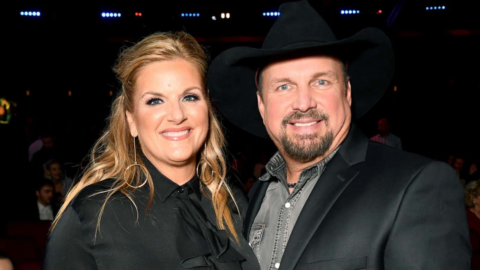 PHOTO: Trisha Yearwood and Garth Brooks attend the 2019 iHeartRadio Music Awards, March 14, 2019, in Los Angeles.