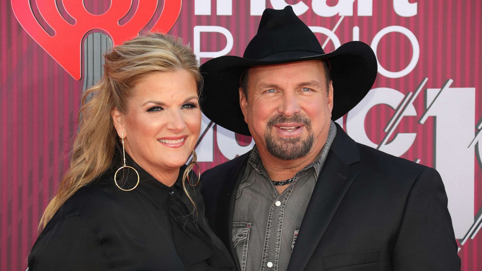 PHOTO: In this March 14, 2019, file photo, Garth Brooks and Trisha Yearwood arrive at the 2019 iHeartRadio Music Awards in Los Angeles.