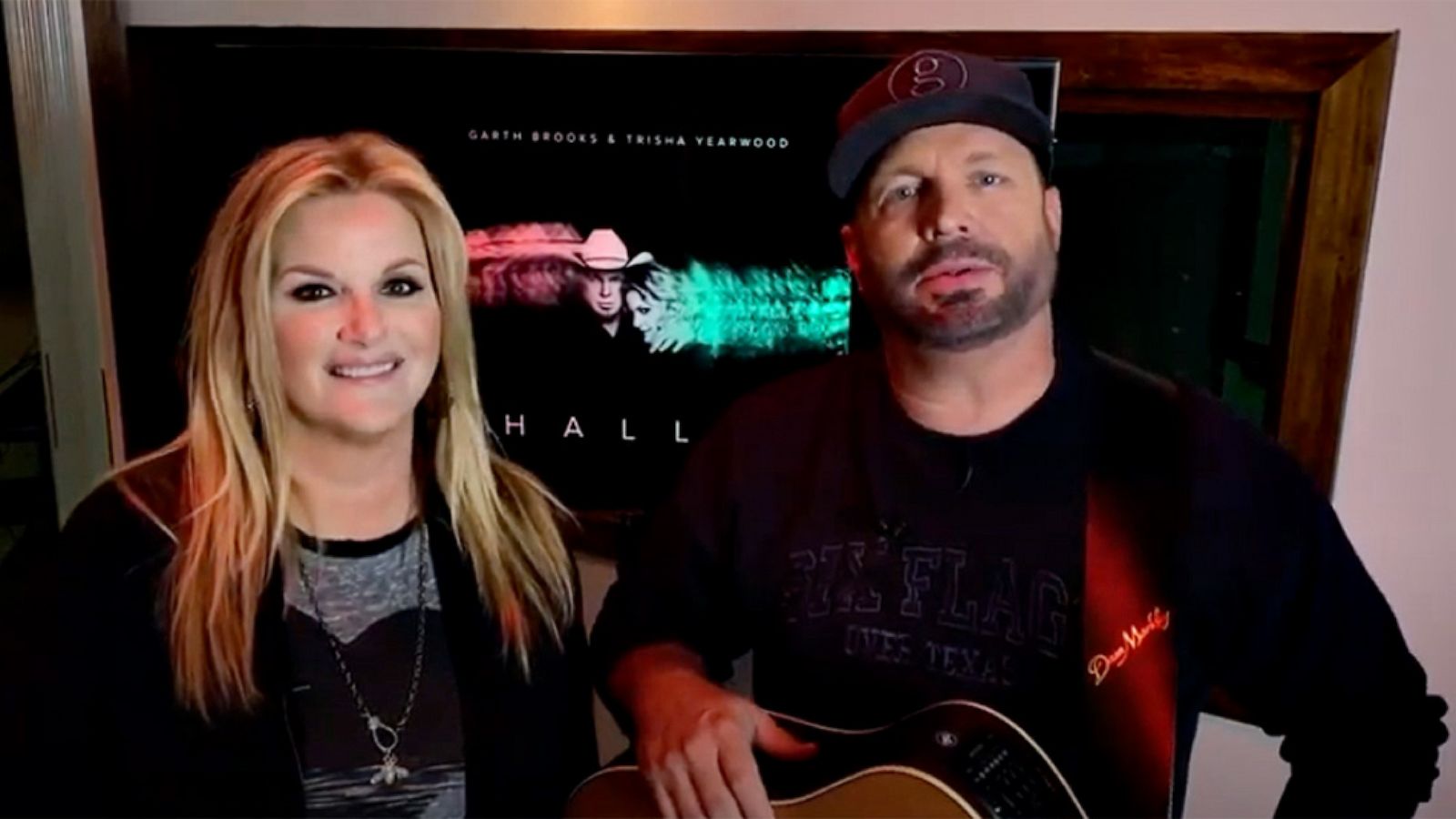 PHOTO: Garth Brooks and Trisha Yearwood shared a thank you video to music educators.