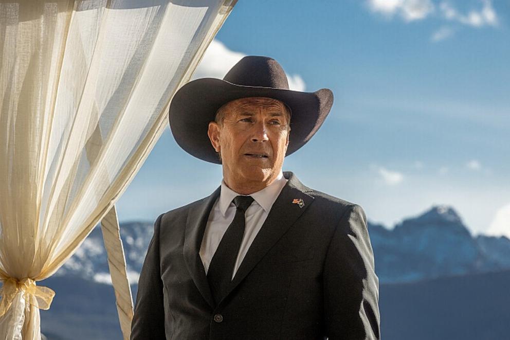 PHOTO: Kevin Costner in a scene from "Yellowstone."