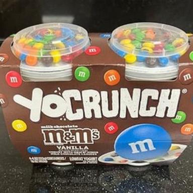 PHOTO: Danone U.S. voluntarily recalled YoCrunch yogurt products due to possible presence of plastic.