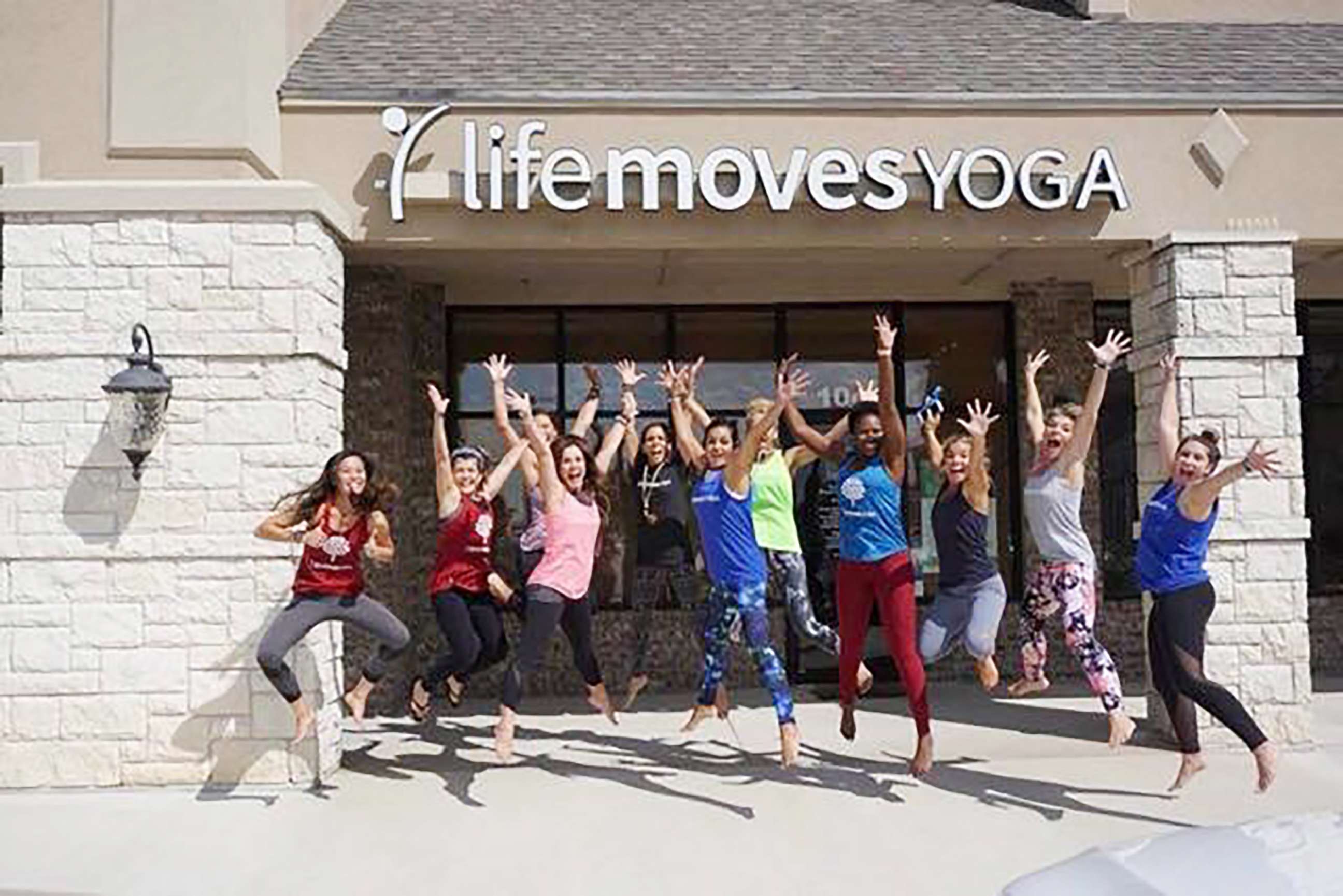 PHOTO: Life Moves Yoga studio in Killeen, Texas, near Fort Hood Military Base, helps military veterans and the community heal through yoga.