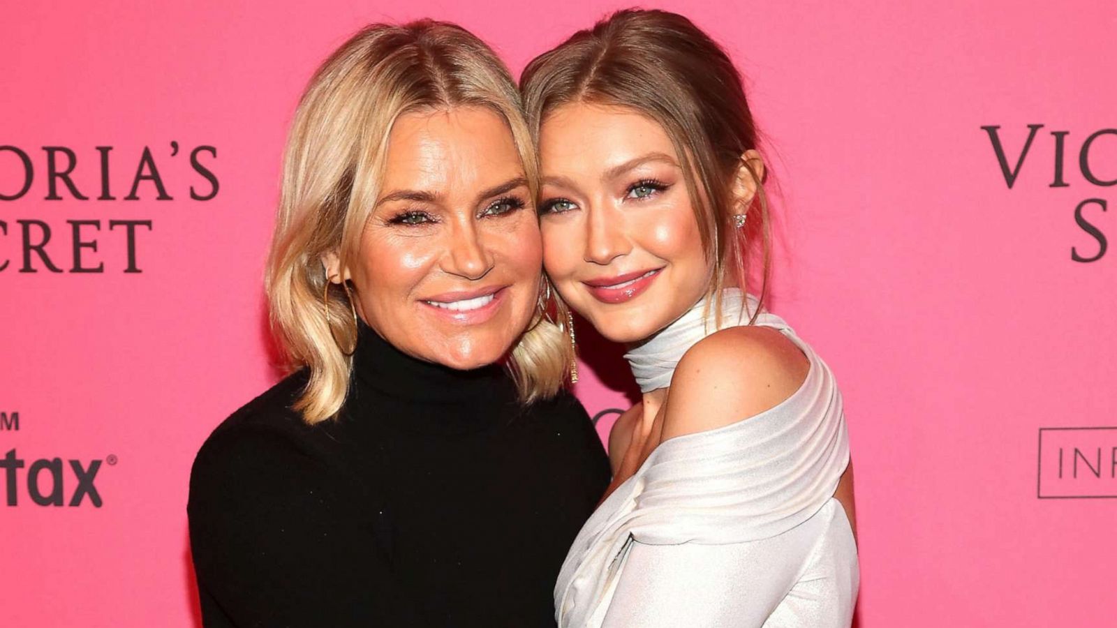 PHOTO: In this Nov. 8, 2018, file photo, Yolanda Hadid and Gigi Hadid attend the 2018 Victoria's Secret Fashion Show After Party in New York.