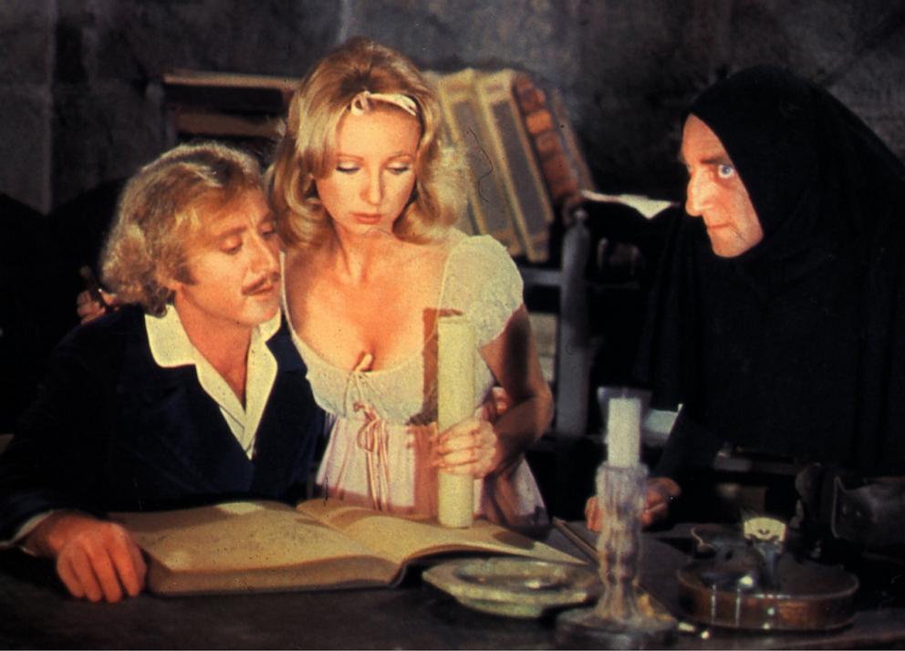 PHOTO: Gene Wilder and Teri Garr in a scene from "Young Frankenstein."