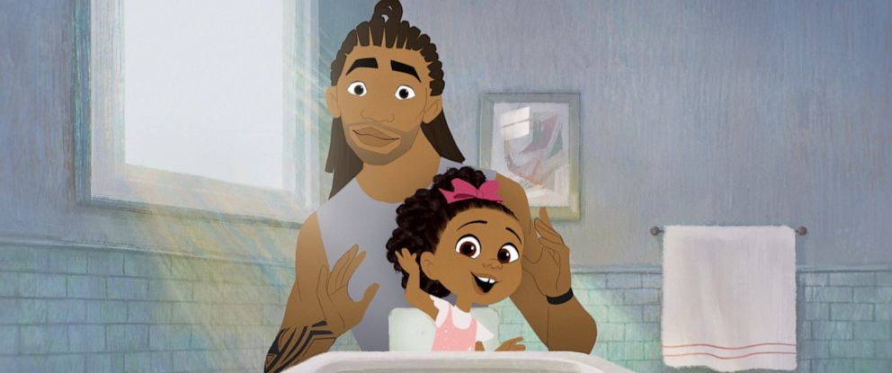 PHOTO: A scene from the animated film, "Hair Love."