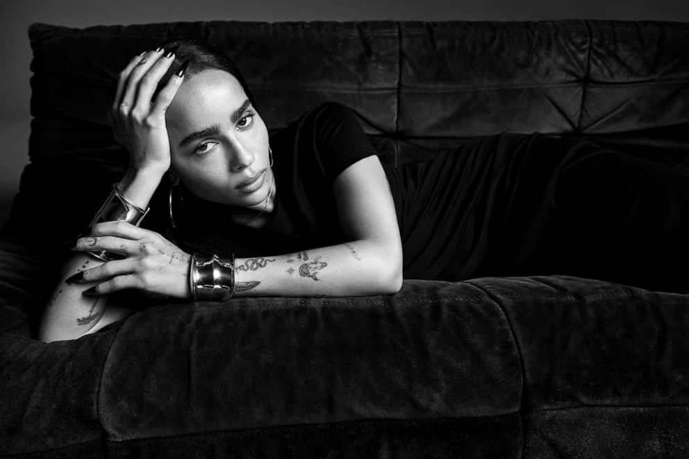 PHOTO: Zoë Kravitz is seen in a photograph for Saint Laurent’s Fall 2023 campaign.