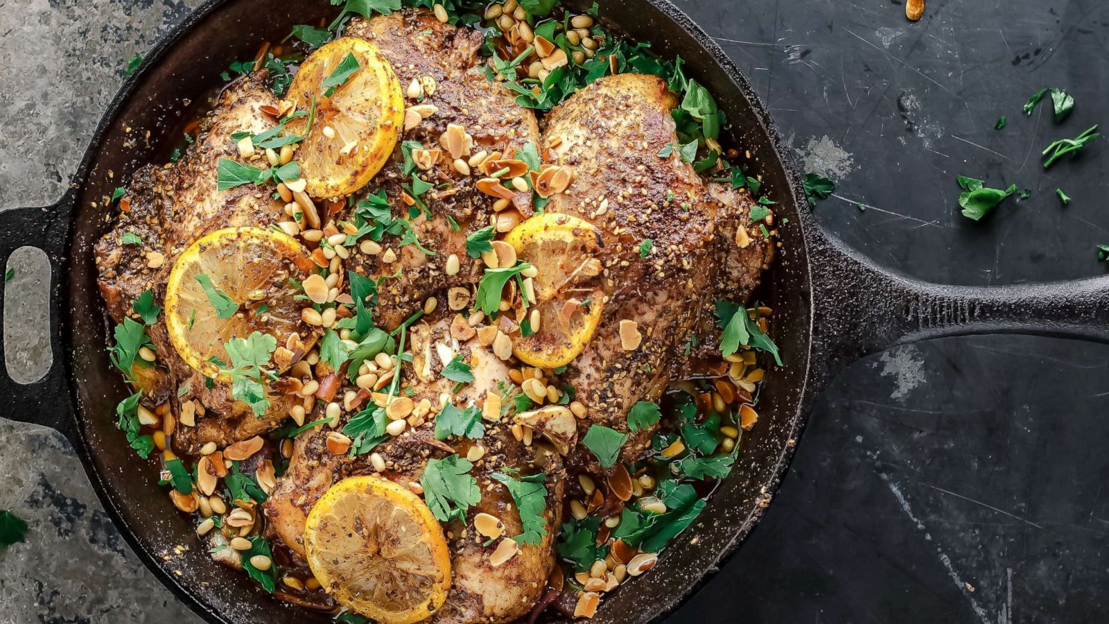 PHOTO: Suzy Karadsheh's za’atar roasted chicken breast.